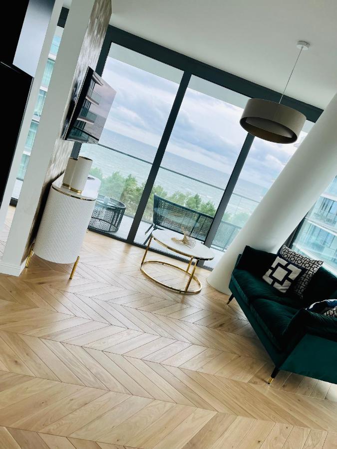 Wave Apartment Tyballtic 7Th Floor With Two Bedrooms And Sea View! Miedzyzdroje Εξωτερικό φωτογραφία